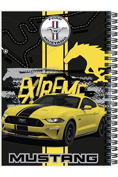 Rainbow Max دفتر ملاحظات حلزوني موستانج A5، دفتر رسم سلكي مسطر، دفتر ملاحظات يوميات، مخطط ملاحظات