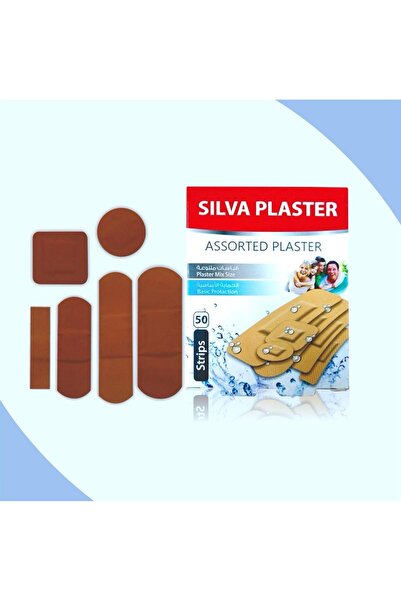 Silva Plaster 50 Strips, Assorted