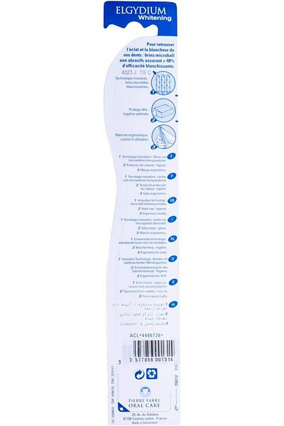 Pierre Fabre Elgydium Whitening Toothbrush - Medium