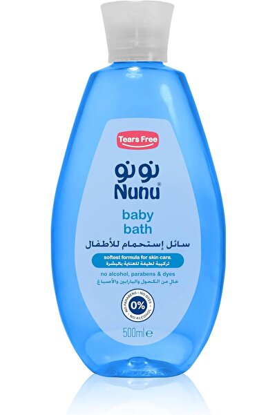 Nuno Nunu Baby Bath 500ml Blue (213164) --- نونو سائل استحمام للاطفال 500مل ازرق