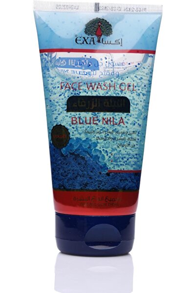 EXA غسول مقشر للوجه أزرق نيلي 150 مل