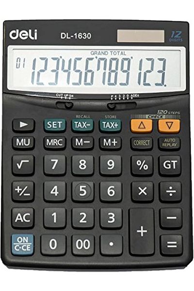 Deli Check 12 Digits Tax Calculator