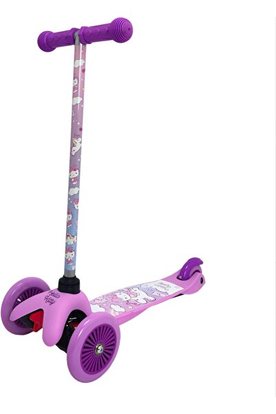 Mascube تنزلق سكوتر Hello Kitty ثلاثي العجلات بكل سهولة في المنزل وفي المغامر...