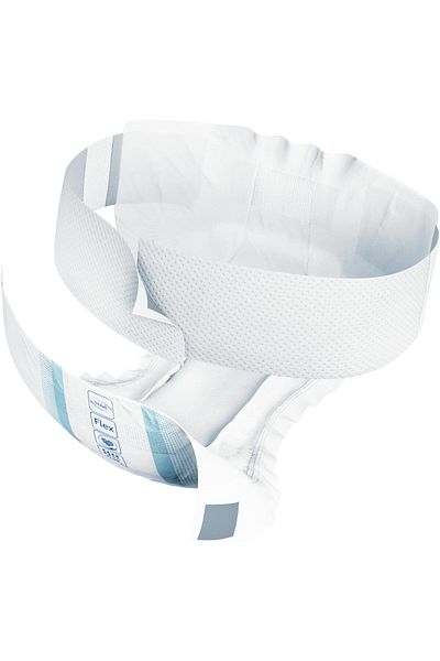 TENA Flex Plus , Incontinence Adult Diapers, Belted, Extra Large, 30 count