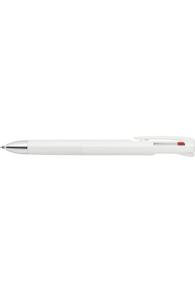 Zebra 3 in 1 0.5mm Ballpoint Pen Packet, White