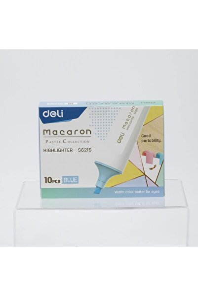 Deli قلم أزرق قلم صندوق أقلام