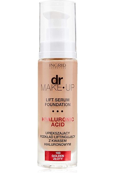 Verona Ingrid Dr Makeup Lift Serum Foundation with Hyaluronic Acid No 103 Golden 30ml
