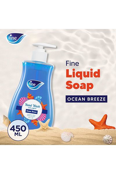 FINE Hand Wash 450 ml - Ocean Breeze