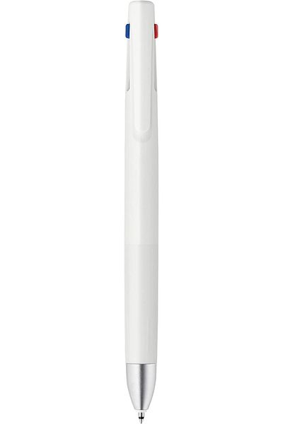 Zebra 3 in 1 0.5mm Ballpoint Pen Packet, White