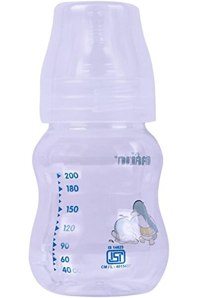 FARLİN Farlin 200Cc Wide Neck Feeding Bottle (Blue) Nf 809-Blue