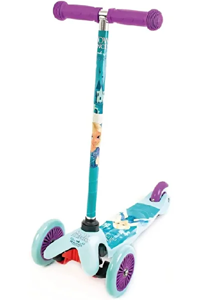 Rainbow Max Snow Princess Scooter 3 Wheel Roll Up