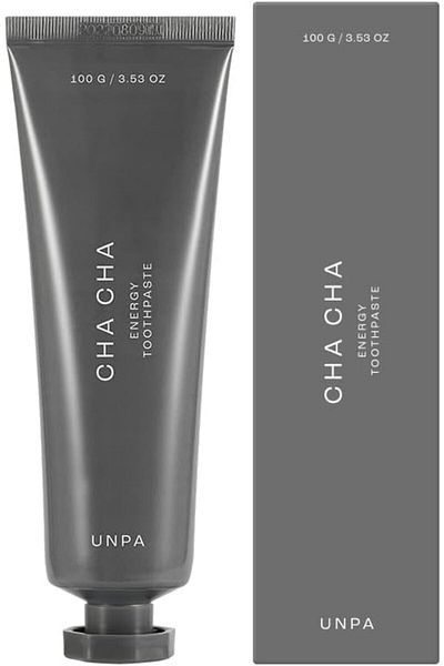 UNPA Cha Cha Energy Toothpaste 100g | Natural Activated Charcoal Toothpaste for Sensitive Teeth Reli