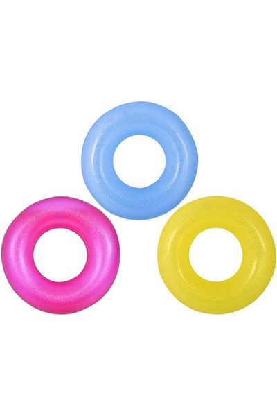 Jilong Inflatable Swimming Ring , Measures 90 CM in Diameter , Assorted Colors