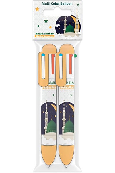 Madina 4-in-1 Ballpen for Smooth Writing, Orange