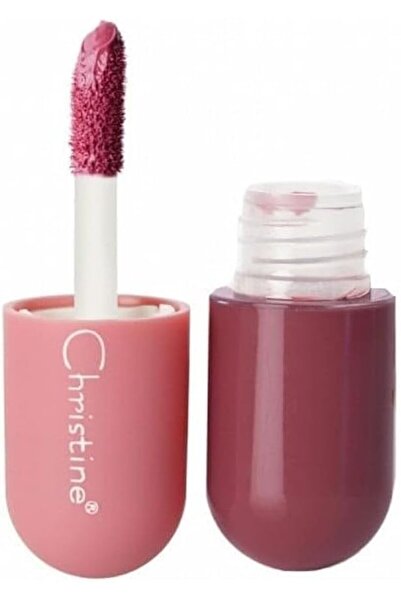 Christine أحمر شفاه سائل مطفي صغير CH-L2102 Love Honey، W10