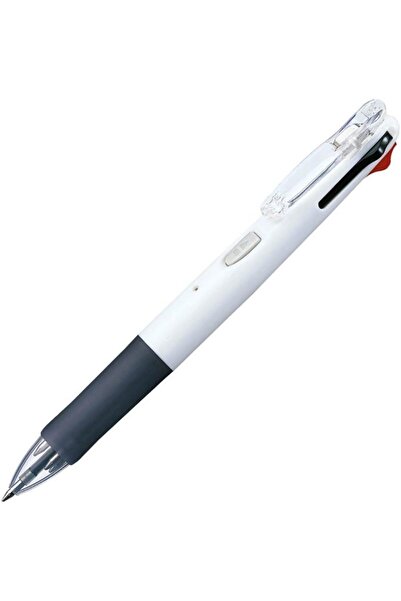 Zebra 10 قطع B4A3 Clip-on G 4C 0.7 مم قلم حبر جاف بأربعة ألوان (مجموعة علبة) (أربعة ألوان حبر - أسود، أزرق، أحمر