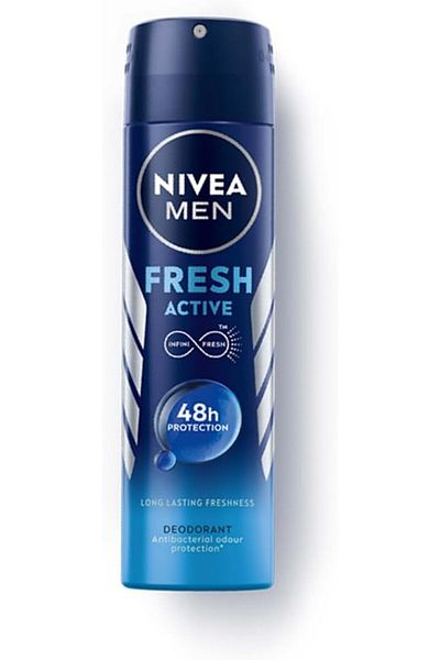 NIVEA مزيل العرق الأصلي فريش أكتيف للرجال، 150 مل