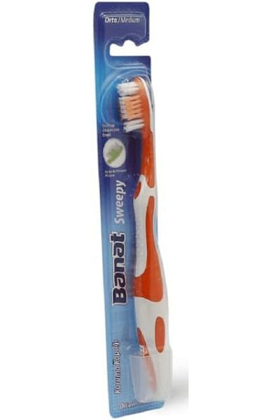 Banat Sweepy Toothbrush, Medium