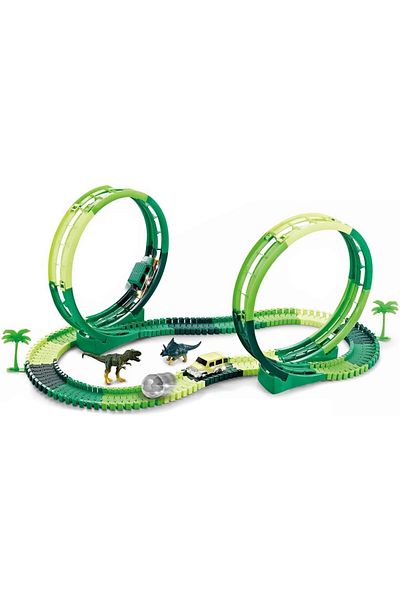 Generic Dinosaur Track Set 148 PCS, Track Lenght 354 cm, for Ages 3+ Years Old