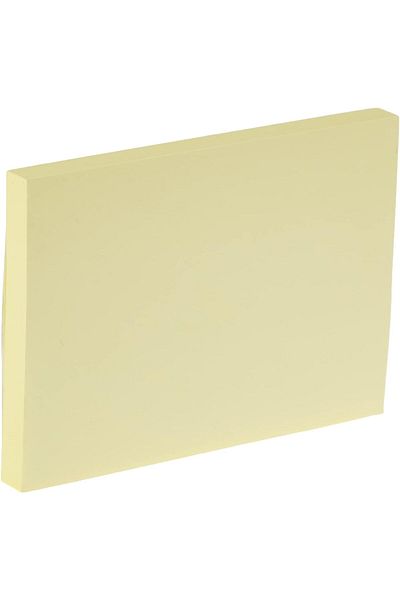 Deli EA00452 Sticky Notes 100 Sheets, 76 × 101 mm Size, Yellow