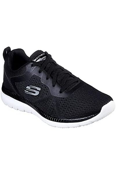 SKECHERS Pantofi negri de mers