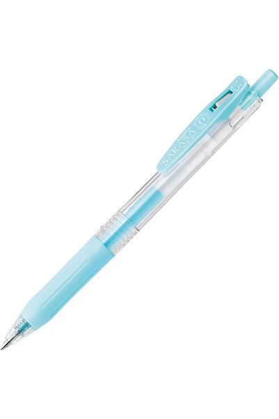 Zebra مجموعة من 10 أقلام حبر جل ساراسا كليب قابلة للسحب باللون الأزرق