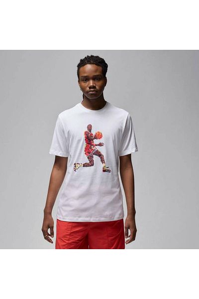 JORDAN M J FLT ESS GFX SS – Rundhalsausschnitt-Sweatshirt