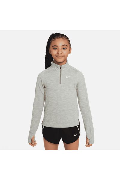 Nike G Nk Df Ls Hz - Dk Grey Heather/(White)