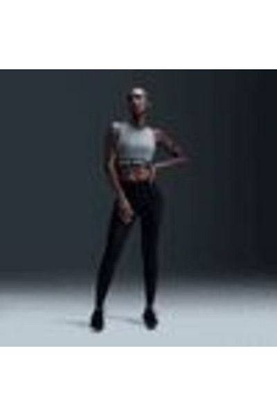 Nike خزان قصير PRO DF 365 - نيكوت رمادي/HTR/أسود