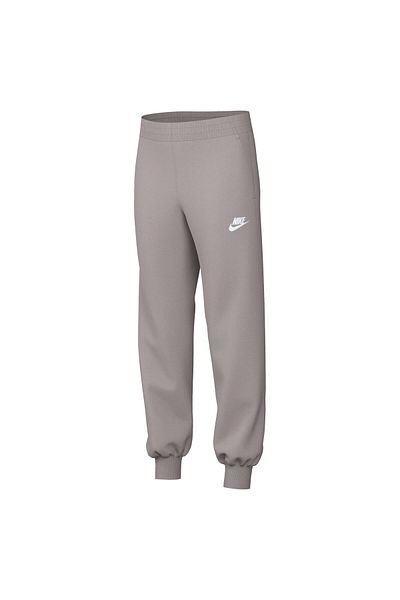 Nike K NSW CLUB FLC JGGR HBR - COLLEGEGREYCOLLEGEGREY(WHITE)