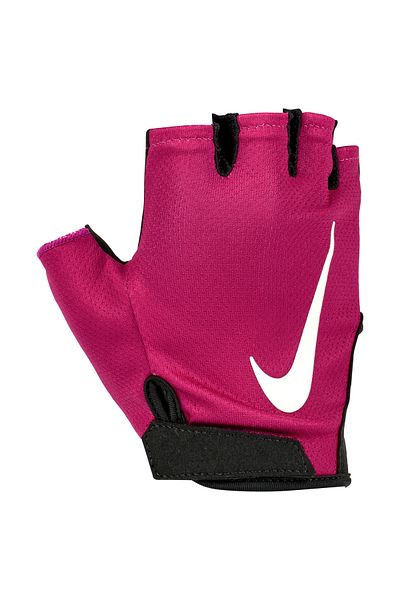 Nike W Gym Essential Fg 2.0 - Vivid Pink/Black/White L - Slide Short Sleeve Fitness Hike