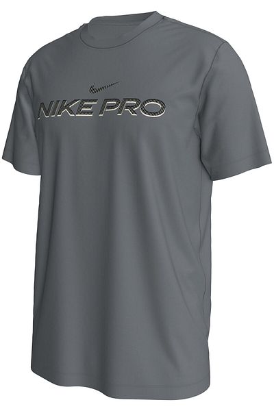 Nike M Nk Df Tee Db Nike Pro - Coolgrey