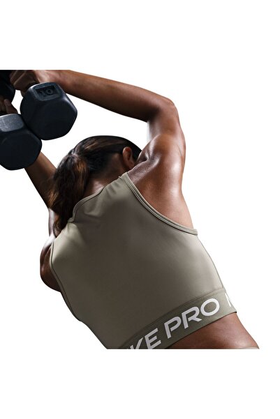 Nike Pro Df 365 Crop Tank - Lightarmy(White)