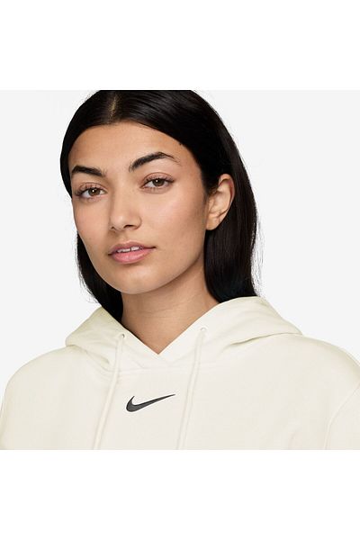 Nike W Nsw Phnx Flc Std Po Hoodie - Sail(Black)