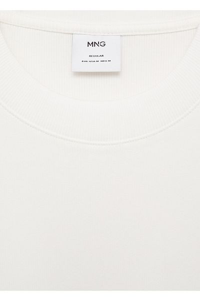 MANGO Man T-shirt olive
