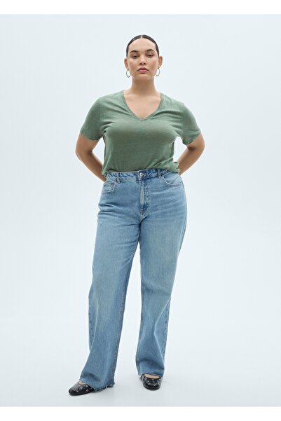 MANGO Woman T-SHIRT LINITTO