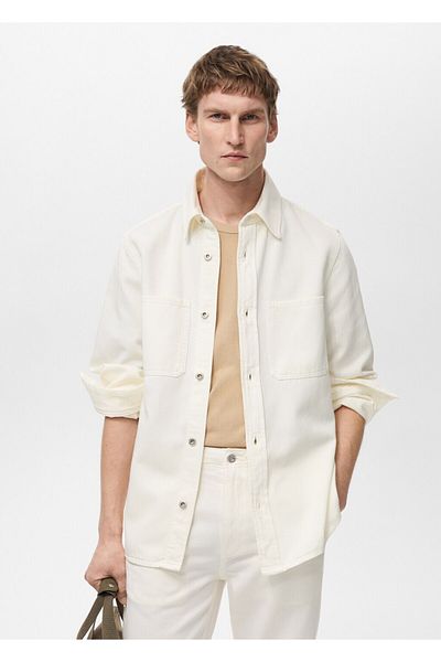 MANGO Man Overshirt jay