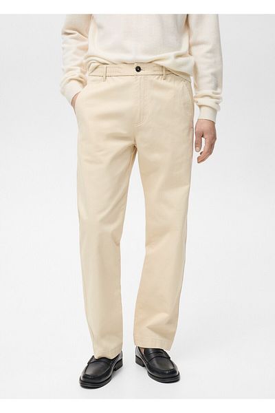 MANGO Man Trousers blaze