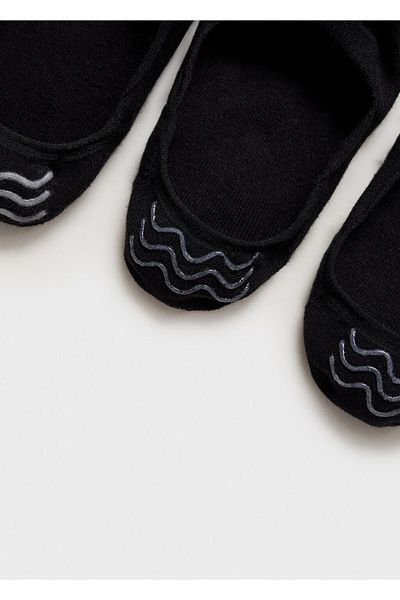 MANGO SOCKS PINKBLA