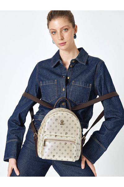 Pierre Cardin New Gold Women's Backpack 05Po25Y1888