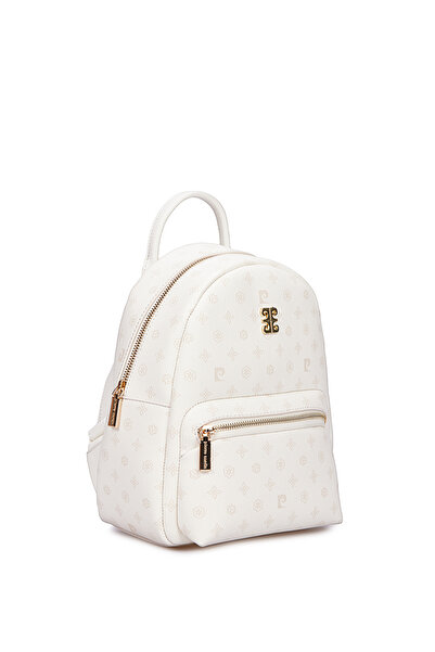 Pierre Cardin Bone Monogram Women's Backpack 05Po25Y1888