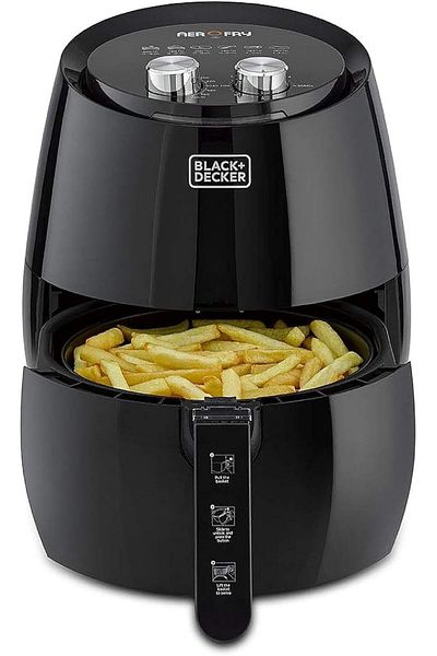 Black&Decker Af350-B5 4.5L/1.3 kg - Manual Control Aero Fry