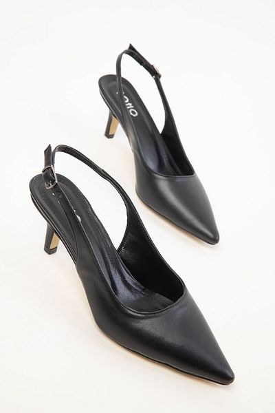 SOHO Black Women's Classic Heeled Shoes 20424