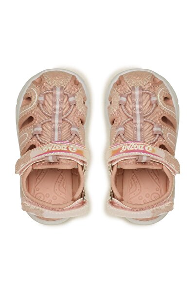 Zigzag Sandals Pink Kids