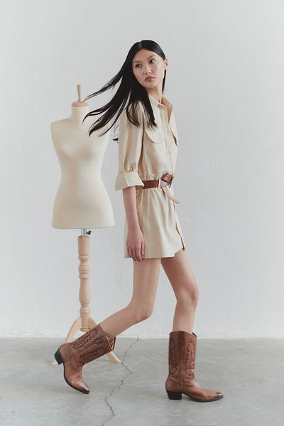 Trendyol Collection TWOSS25TU00025 Modell Stone Jumpsuit