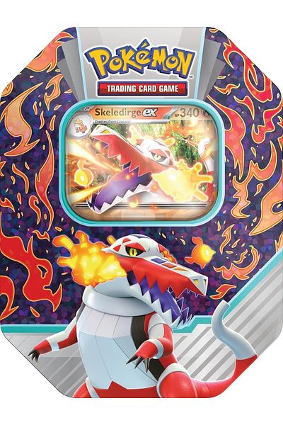 Pokemon TCG: Paldea Partners Skeledirge EX Tin