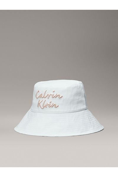 Calvin Klein Logo Script Bucket Hat
