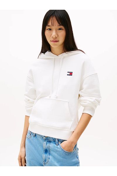 Tommy Hilfiger Mikina Tjw Bxy Badge s kapucí