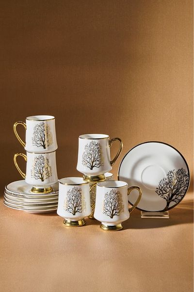 Karaca Afra 6 Persönlichkeit Kaffeetasse 90 ml