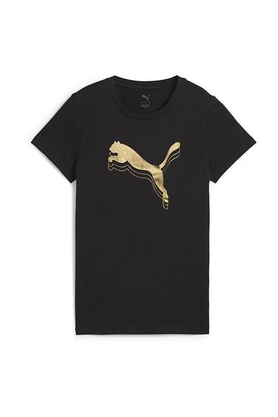 Puma Μπλούζες, Κανονικό, Κοντό μανίκι, Στρογγυλή λαιμόκοψη, Κανονικό, Στάμπα με λογότυπο